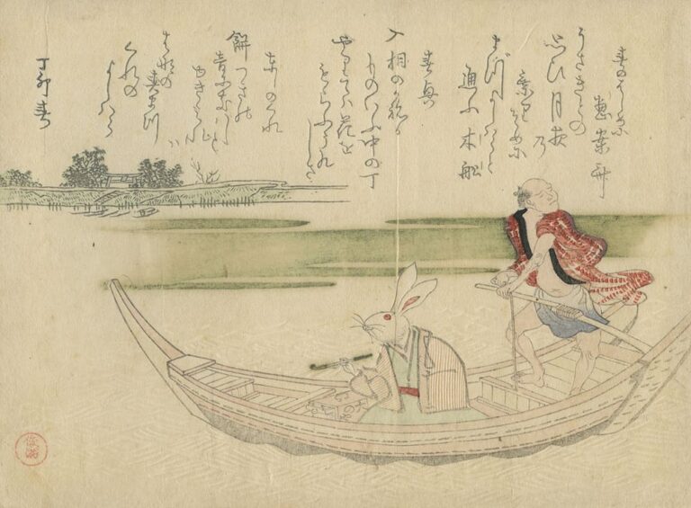 美術の時間に書いたネタ絵 すみだ北斎美術館『読み解こう！北斎も描いた江戸のカレンダー』江戸の